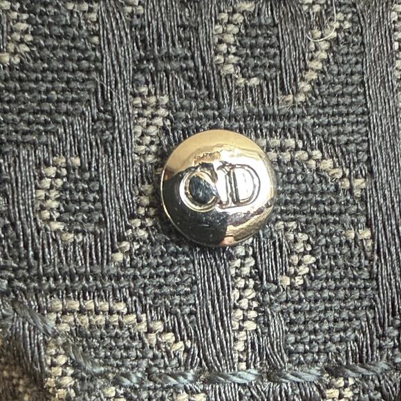 CHRISTIAN DIOR Y2K Galliano diorissimo canvas street chic vanity trotter bag - Picture 9 of 13